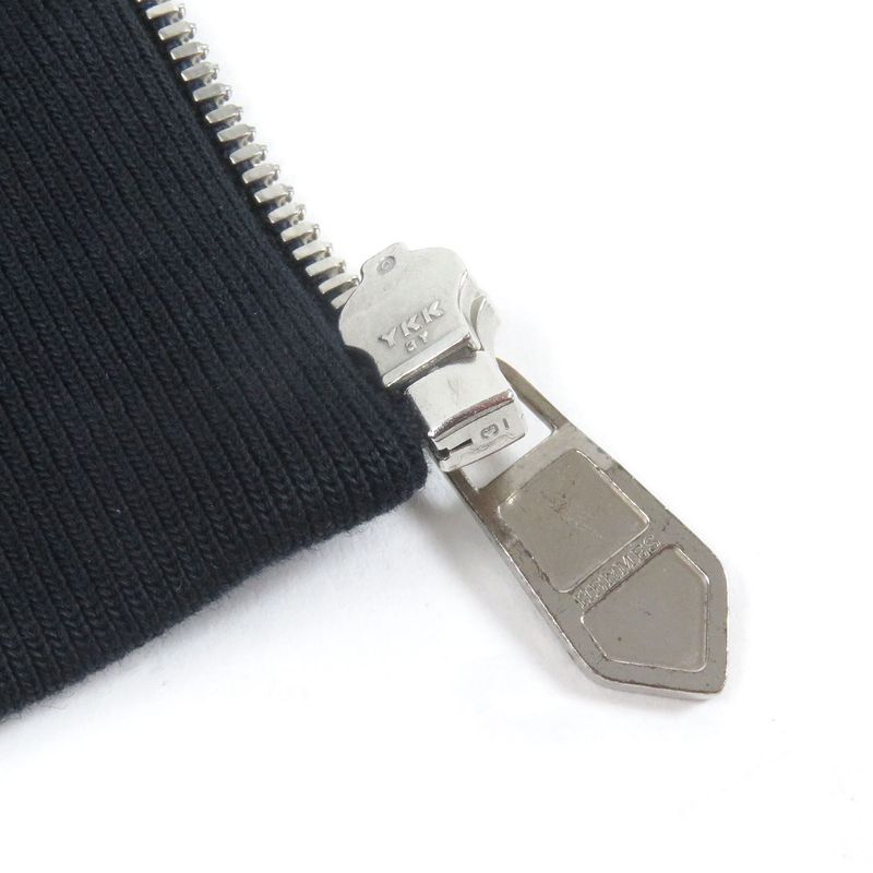 Hermes 20AW Run H Sideline 100% Cotton H Logo Zip Hoodie Navy S Made In Italy