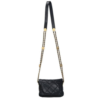 Chanel Mini Matelasse Caviar Skin Chain Shoulder Bag Women