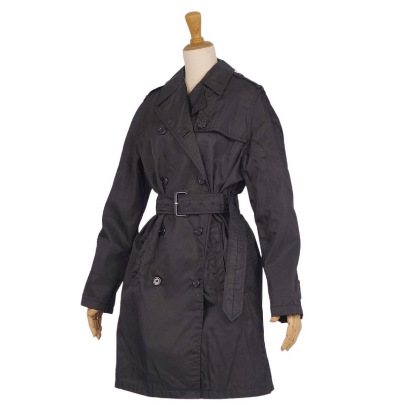 Prada Coat Trench Coat Nylon Outerwear Women
