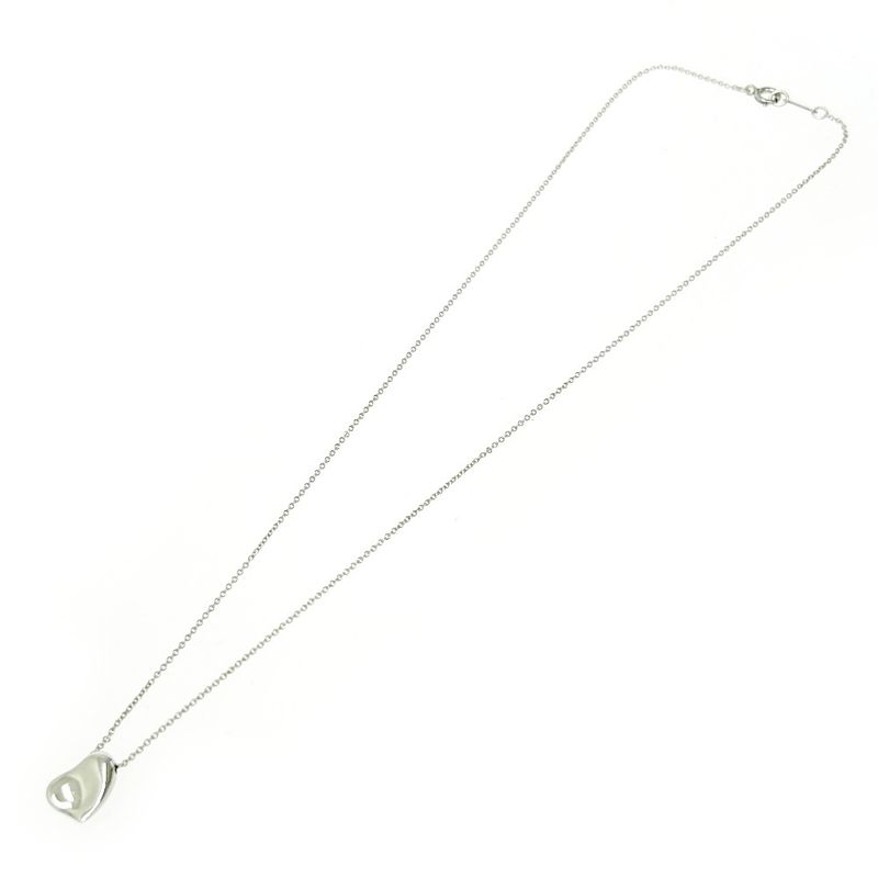 Tiffany & Co Tiffany & Co Silver Elsa Peretti Full Heart Necklace 3.1g 925