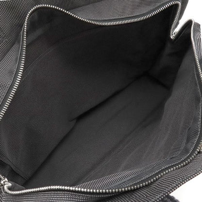 Hermes Tote Bag Her Line Tote MM Canvas Gray Silver Hardware Key and Cadena