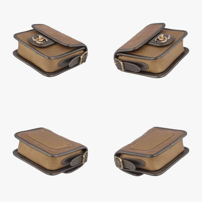 Chanel Back Toss School Mini Flap Gold Leather A67252 17089864