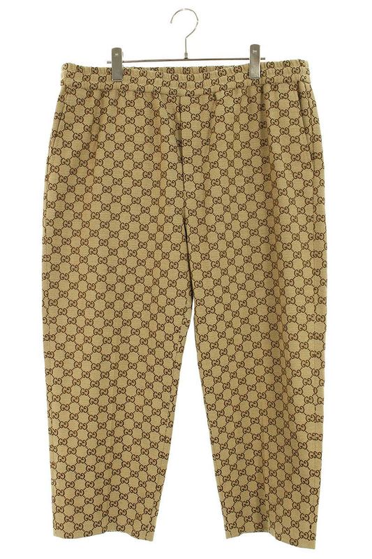 Gucci 755210 Z8bj5 GG Canvas Jogging Long Pants Men's 54