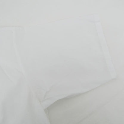 Hermes Chaine D'ancre Short Sleeve Button Shirt 36 White Chemise De
