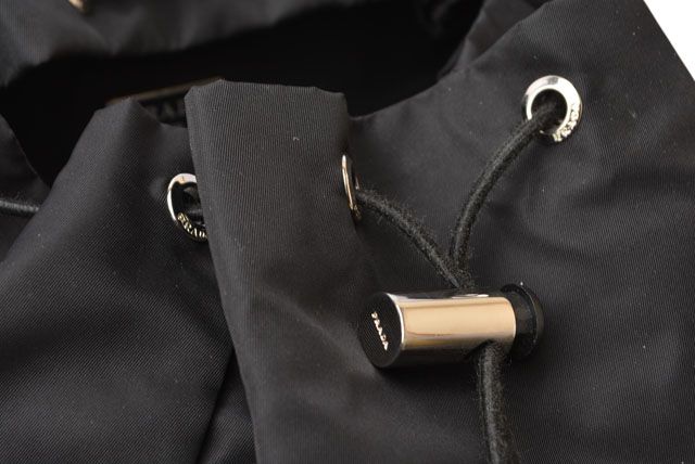 Prada Backpack Sac Backpack Men Women Prada Day Bag Nylon Black V135