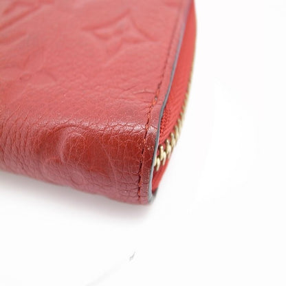 Louis Vuitton Portefeuille Clemence Long Wallet M60169 Ladies Red Pawnshop Lot