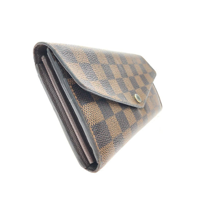 Louis Vuitton Women's Long Wallet Damier Portefeuille Sarah