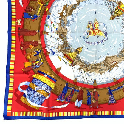 Hermes Carre 90 Prieres AU VENT Prayer In The Wind Scarf