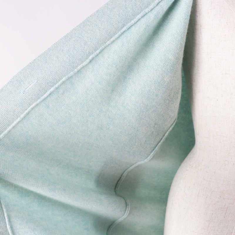 Hermes 2021 100% Cashmere Long Length Knitted Cardigan With Serie Buttons