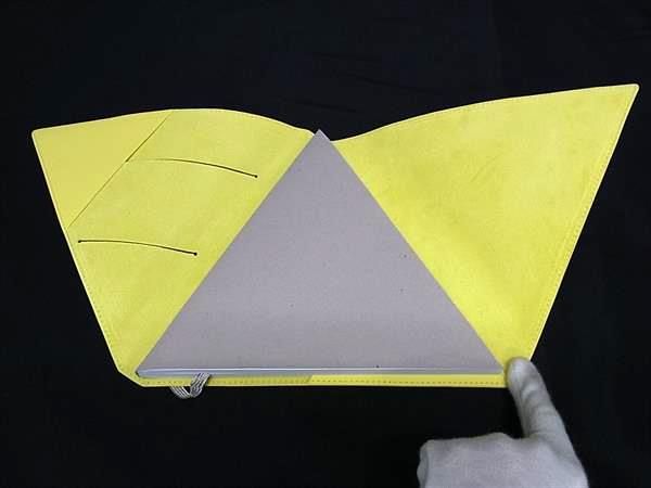 Bottega Veneta Notebook Notepad Stationery Men's Women's Yellow Fn0821