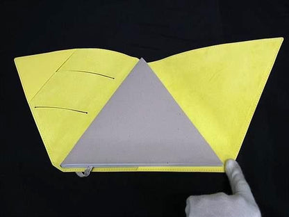 Bottega Veneta Notebook Notepad Stationery Men's Women's Yellow Fn0821