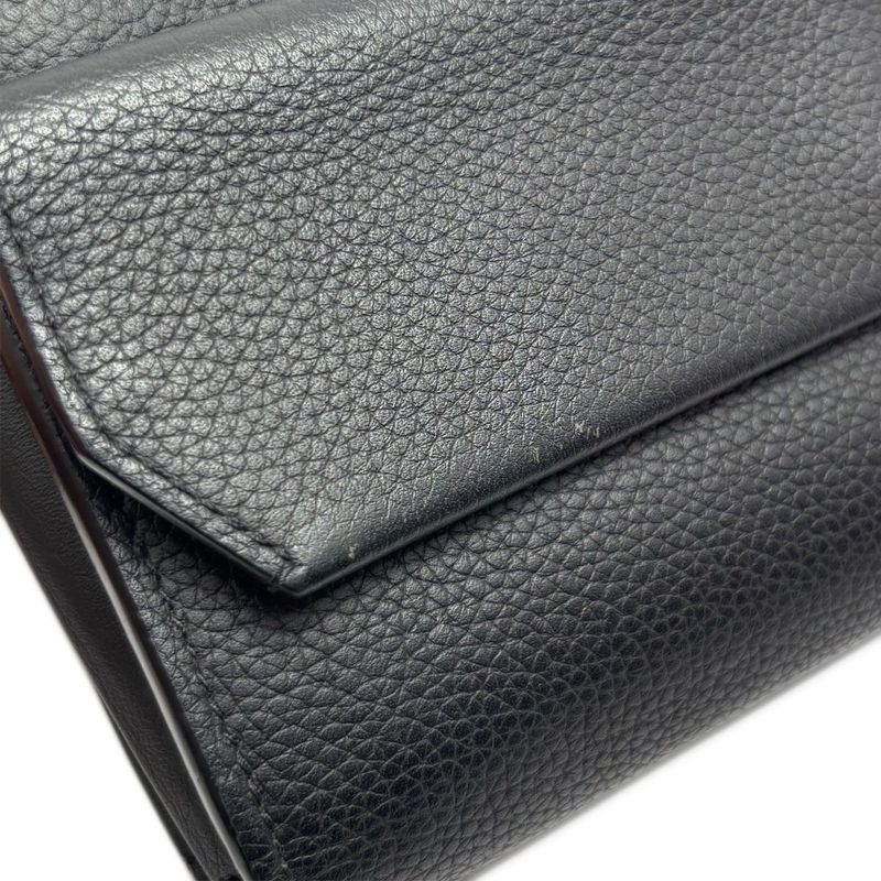 Louis Vuitton Wallet Aerogram Zippy Leather Black