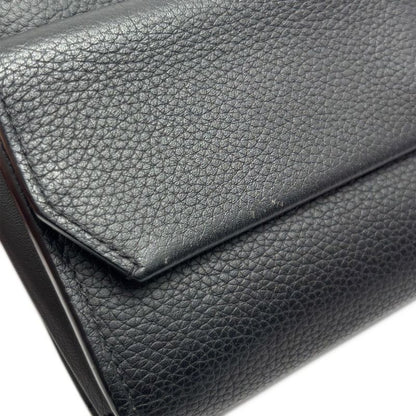 Louis Vuitton Wallet Aerogram Zippy Leather Black