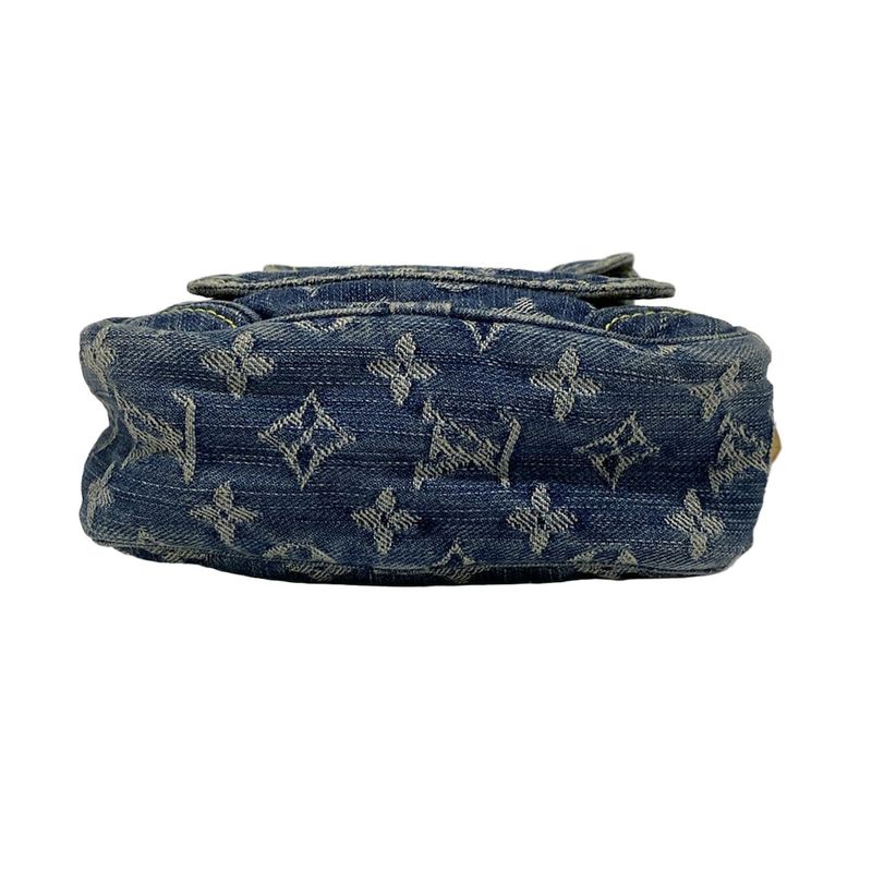 Louis Vuitton Shoulder Bag Monogram Denim Camera Bag M95348 Blue