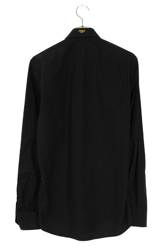 Fendi Fs0808 ADUY Collar Logo Long Sleeve Shirt Men 38