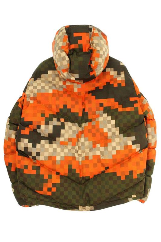 Louis Vuitton Rm242m MJR Hrb67e Hrb67emjr Damouflage Print Down Jacket Men 46
