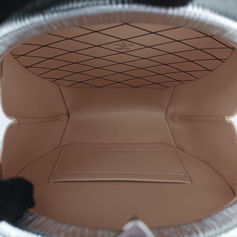 Louis Vuitton Petite Boite Chapeau Silver Epi Pl0178