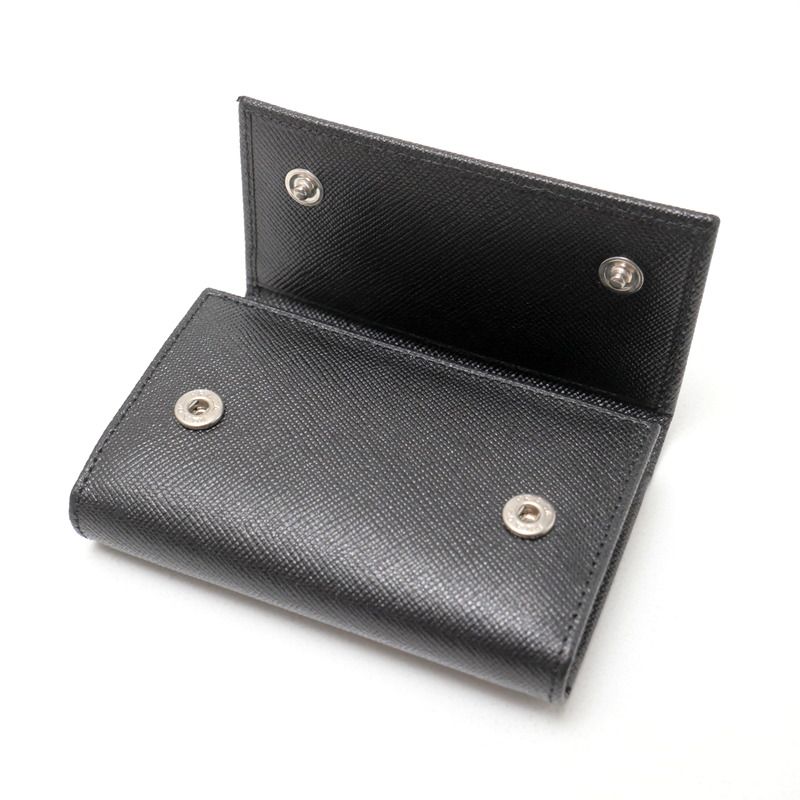 Prada Depos Saffiano Key Case 6-ribbon Leather Made In Italy 20241022 Ra1710