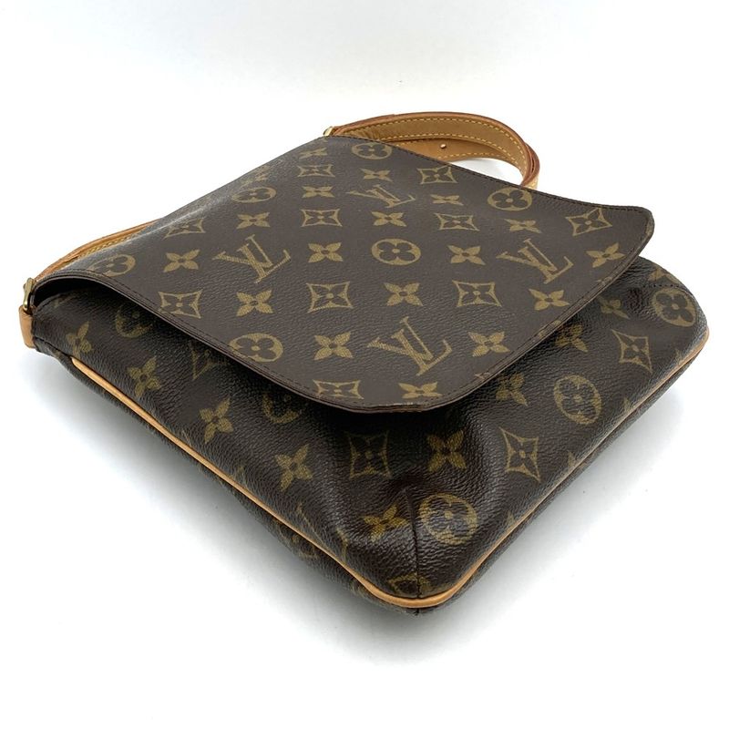 Louis Vuitton M51258 Musette Salsa Shoulder Bag Brown Monogram Canvas Women