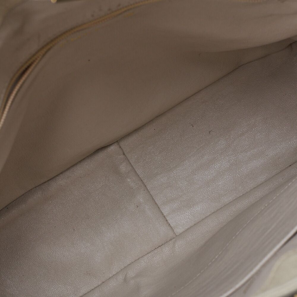 Chanel Matelasse Upper Coco Mark Shoulder Bag Caviar Skin Veige With Gold