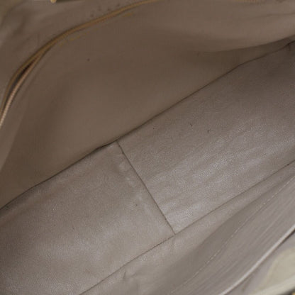 Chanel Matelasse Upper Coco Mark Shoulder Bag Caviar Skin Veige With Gold