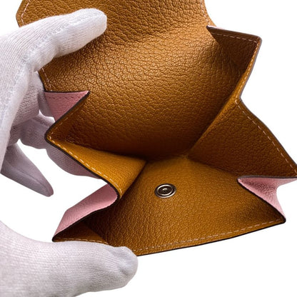 Hermes Levant Cattle Verso Compact Wallet Coin Case Wallet Branded Coin Purse