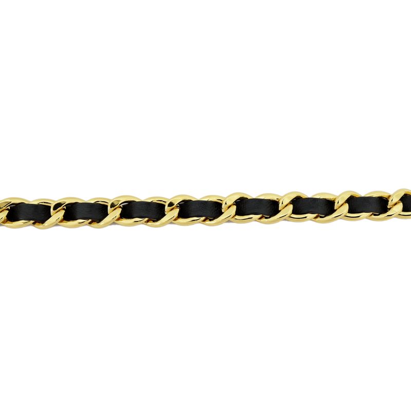 Chanel Chain Belt Black Gdhardware Aaa436 Coco Mark 70 28 Women's Women