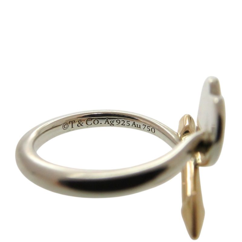 Tiffany & Co Love Struck Return To Tiffany & Co 925 Silver 18K Pink Gold Approx