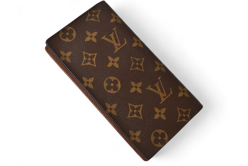 Louis Vuitton Wallet Men's Monogram Louis Vuitton Long Wallet Porte Cult Cles
