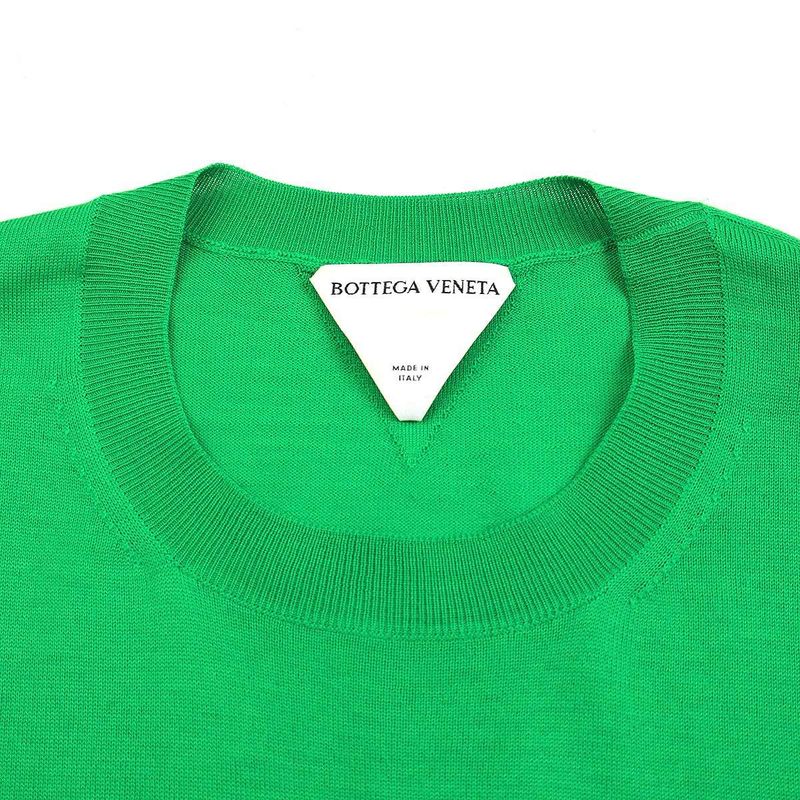 Bottega Veneta Pullover Wool Knit Sweater 670750 V0wh0 Green XS