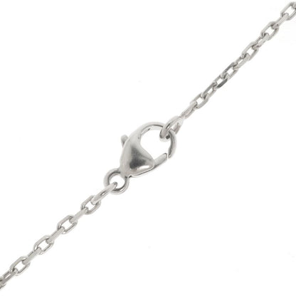 Hermes Necklace Pop Ash Mini Pendant H Black Silver-color- Accessories-