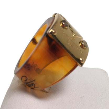 Louis Vuitton M65203 M Size Ring Burg Lock Me Ring Louis Vuitton Brown