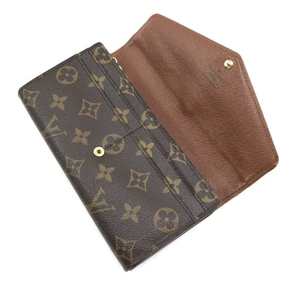 Louis Vuitton Long Wallet Monogram Portefeuille Sarah M60531 Brown