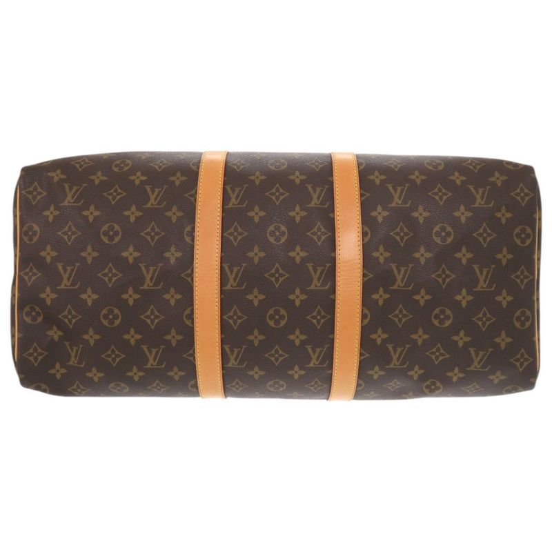 Louis Vuitton Keepall 50 Monogram M41426 Brown Boston Bag LV 1123 Louis Vuitton