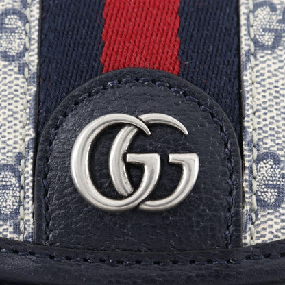 Gucci Ophidia Mini 795221 GG Supreme Canvas Gray/navy Blue Ladies Backpack/daypa