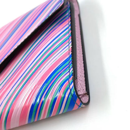 Louis Vuitton Portefeuille Victorine Epi Tropical Leather Multicolor Wallet