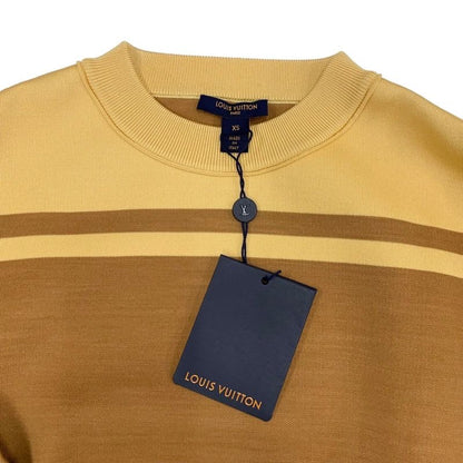Louis Vuitton Top Knit Monogram Long Sleeve Brown