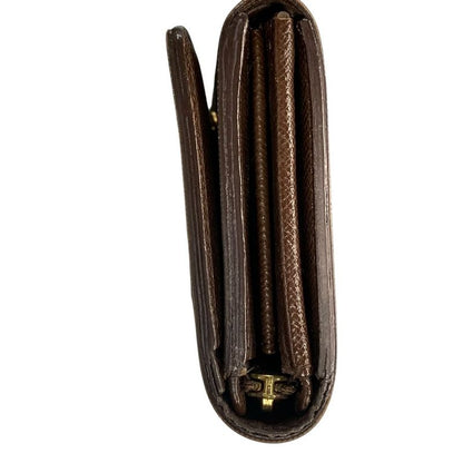 2746 Louis Vuitton Damier Portefeuille Trésor N61736 Ebène Preowned