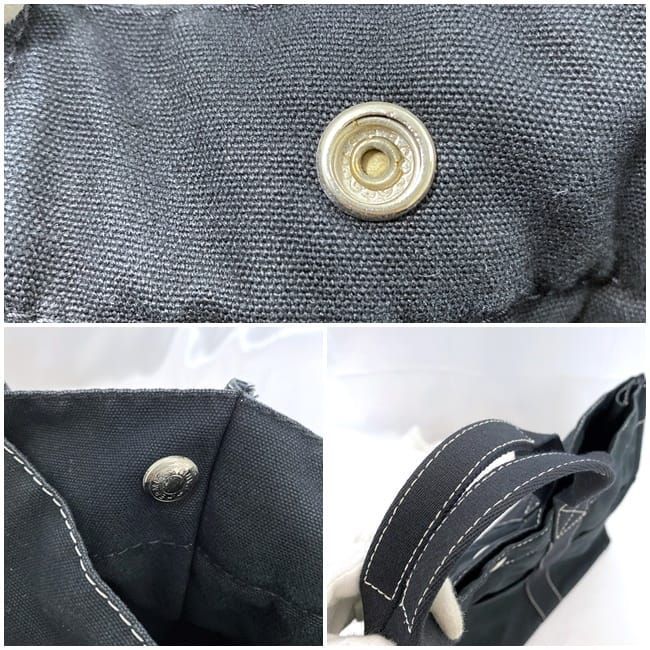 Hermes Deauville Tote MM Navy Black Ec20554