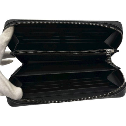 3232 Louis Vuitton Long Wallet Zippy XL M61698 Monogram Eclipse LV Wallet Black