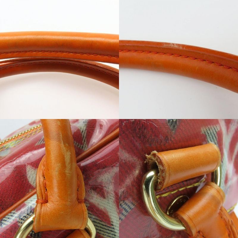 Louis Vuitton Handbag Weekender PM M95734 Monogram Pulp Rose Orange Multicolor