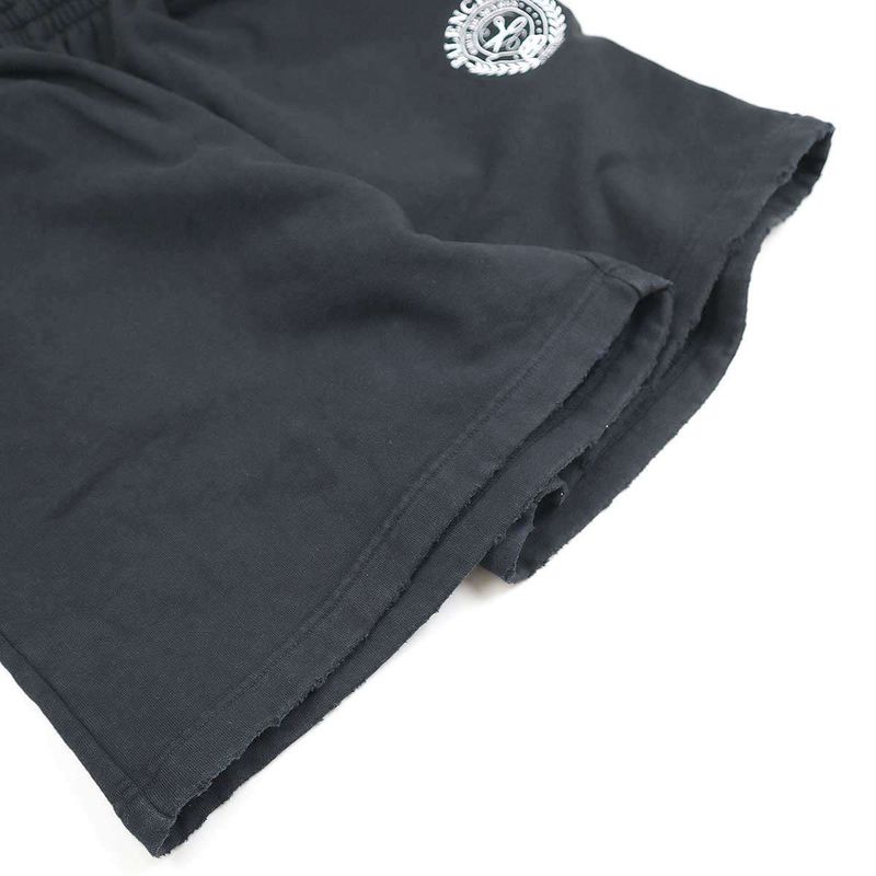 Balenciaga 21aw Damaged Sweatshorts 676137 Black S