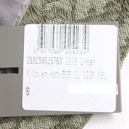 DIOR Homme 293c906j5763 Oblique Cotton Polyester Allover Jacquard Hat With