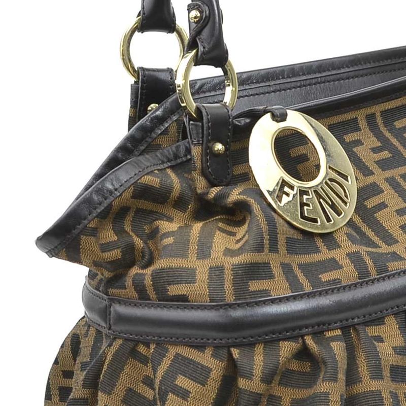 Fendi Shoulder Bag Zucca 8bh186-jwu