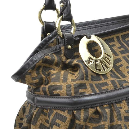 Fendi Shoulder Bag Zucca 8bh186-jwu