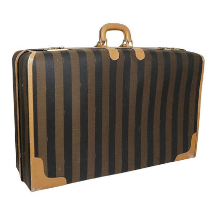 Fendi Pecan Pvc×leather Unisex Carry Bag