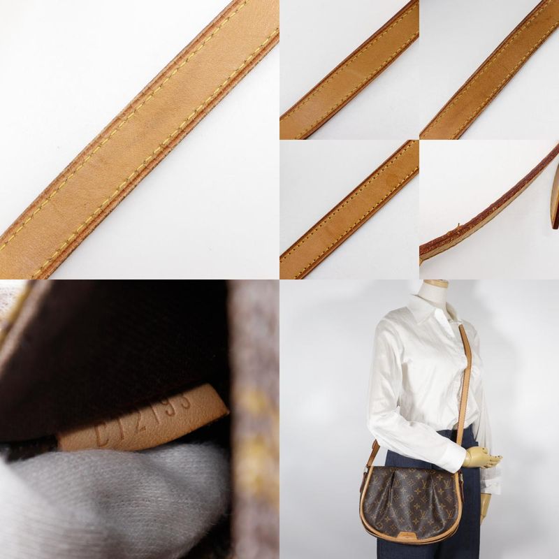 Louis Vuitton Menilmontane PM M40474 Monogram Canvas Brown Ct2193 Ladies