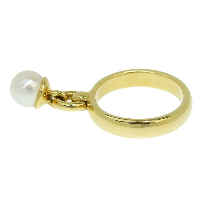 Tiffany & Co Tiffany & Co Doornock Pearl Ring 18K Yellow Gold 750 Yellow Gold