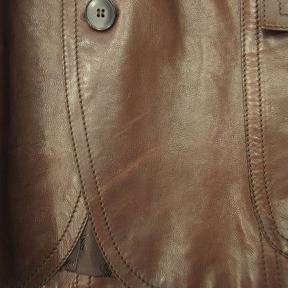 Gucci by Tom Ford Tom Ford Period Leather Tailored Jacket Cow Leather Archival