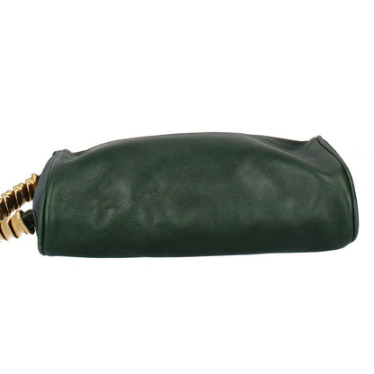 Loewe Velazquez Handbag Leather Women's Handbag Green Blue Excellent Condition